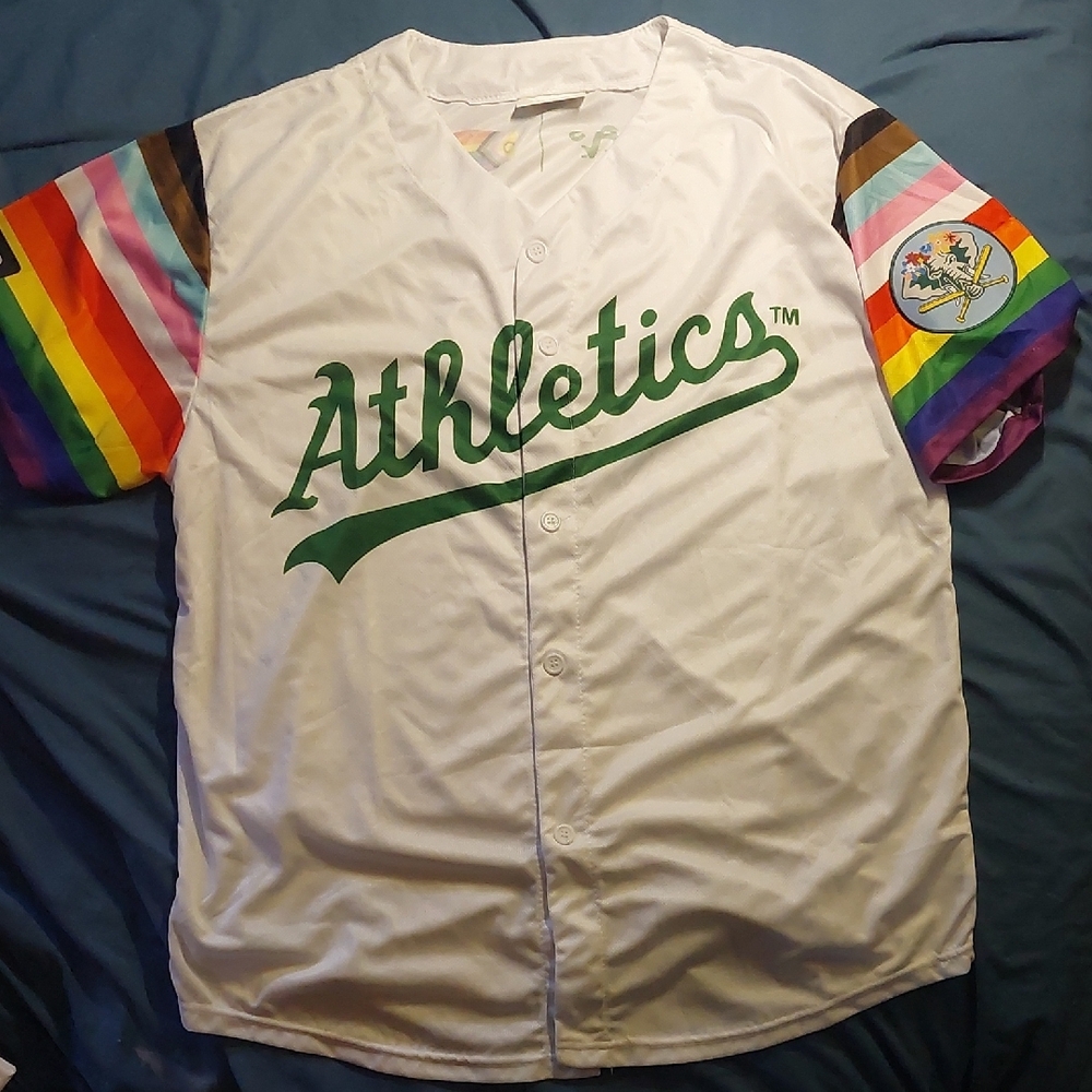 Athletics Rainbow Sleeve Jersey
